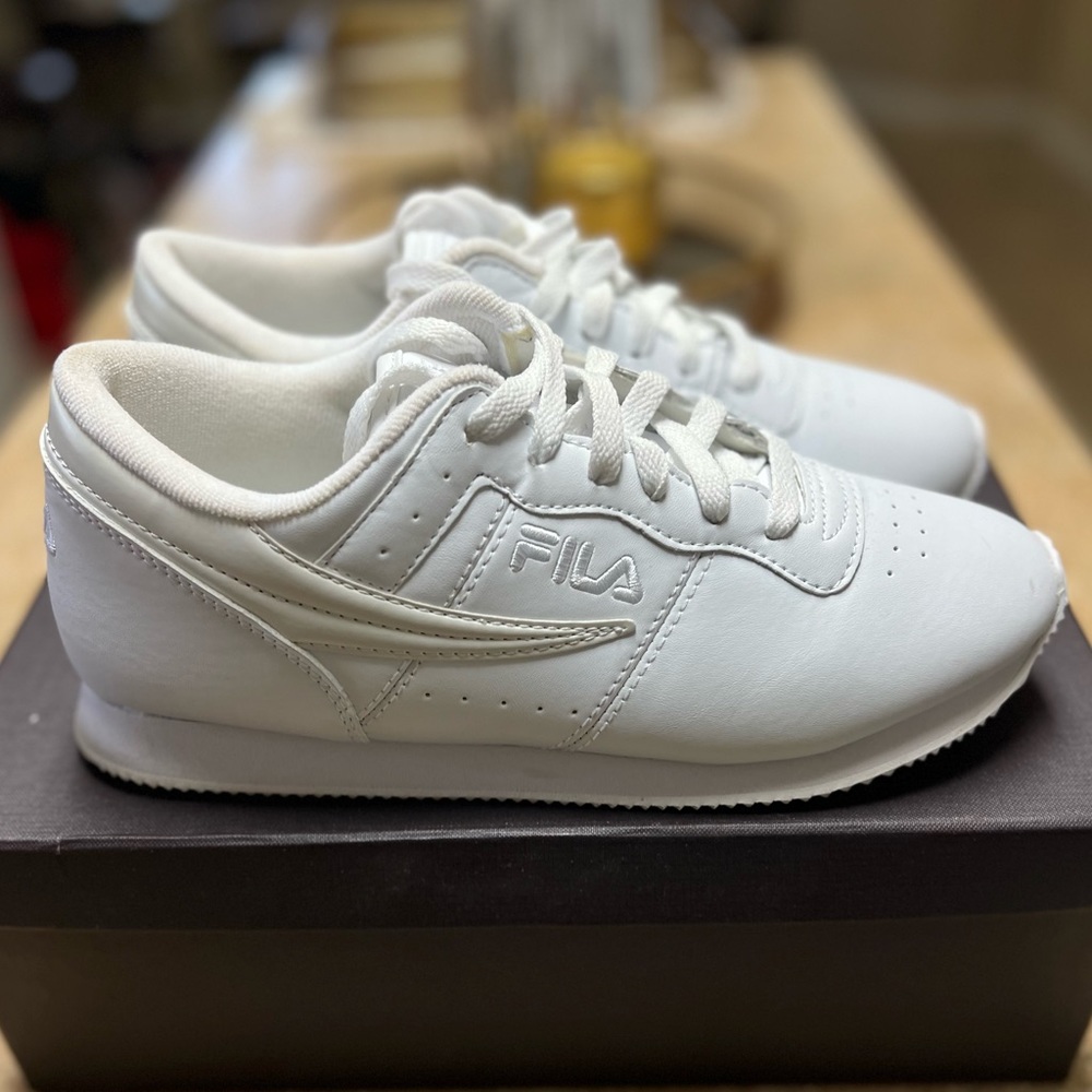 White Fila Sneaker